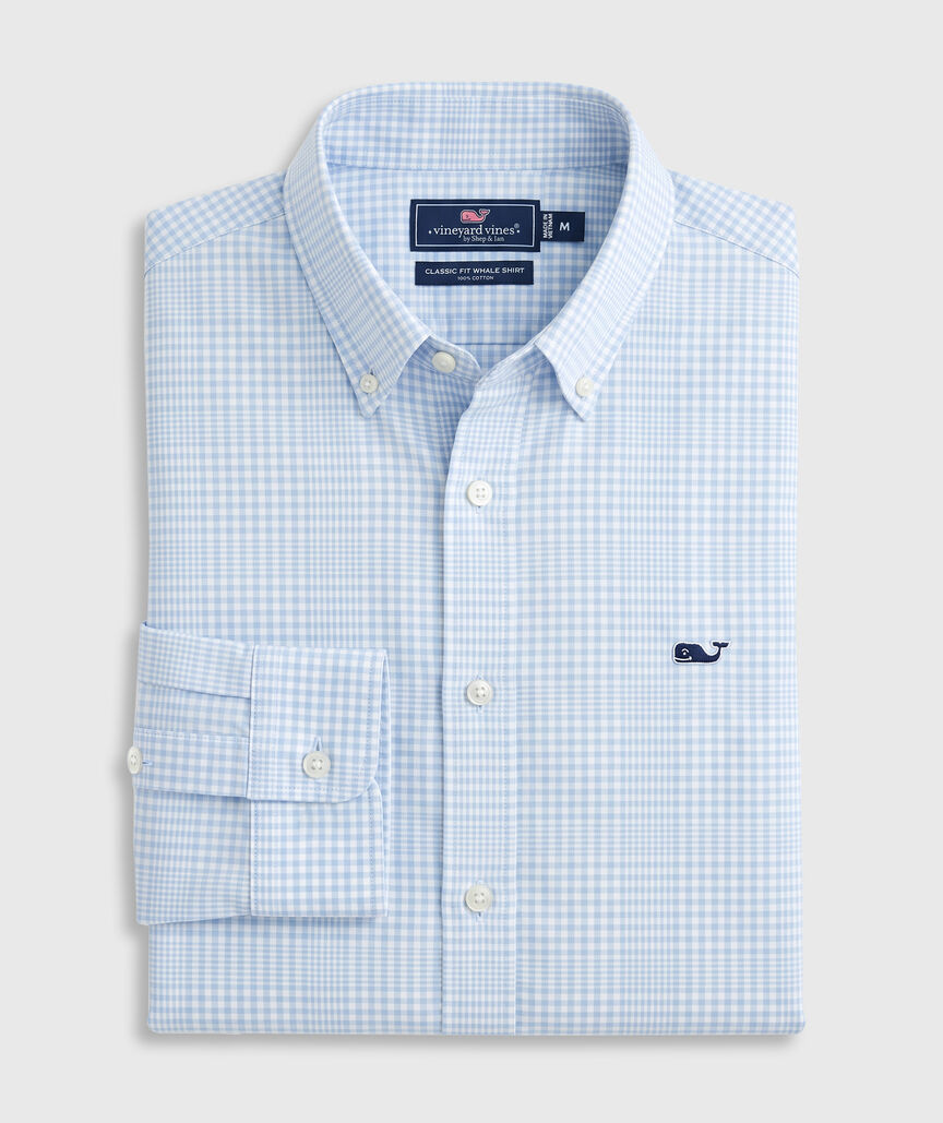 OUTLET Poplin Plaid Shirt