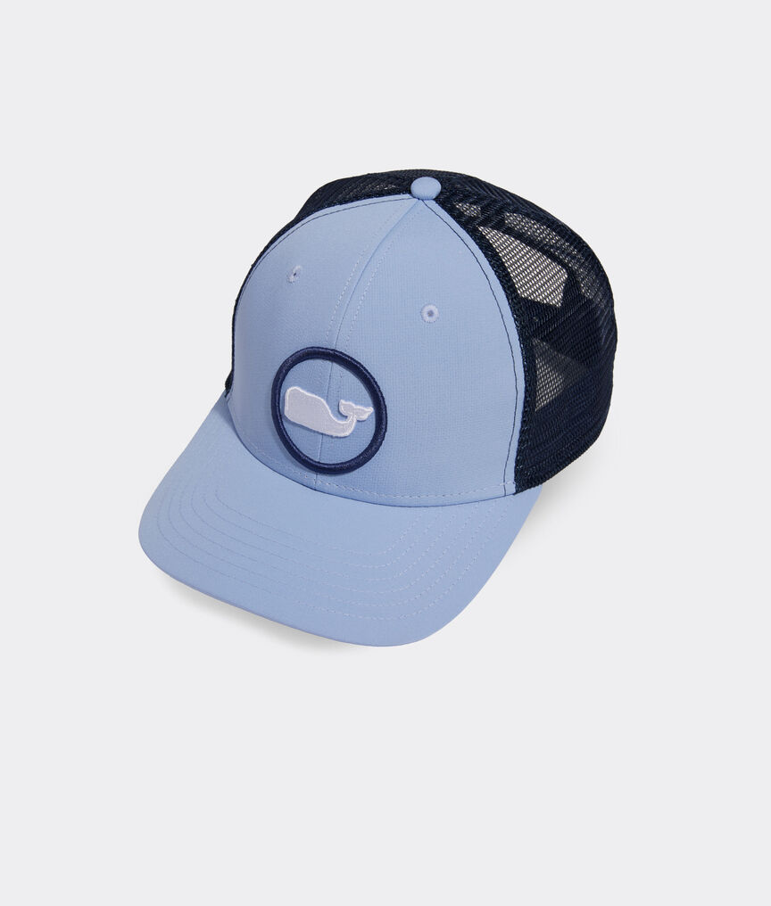 OUTLET Whale Dot Performance Trucker Hat