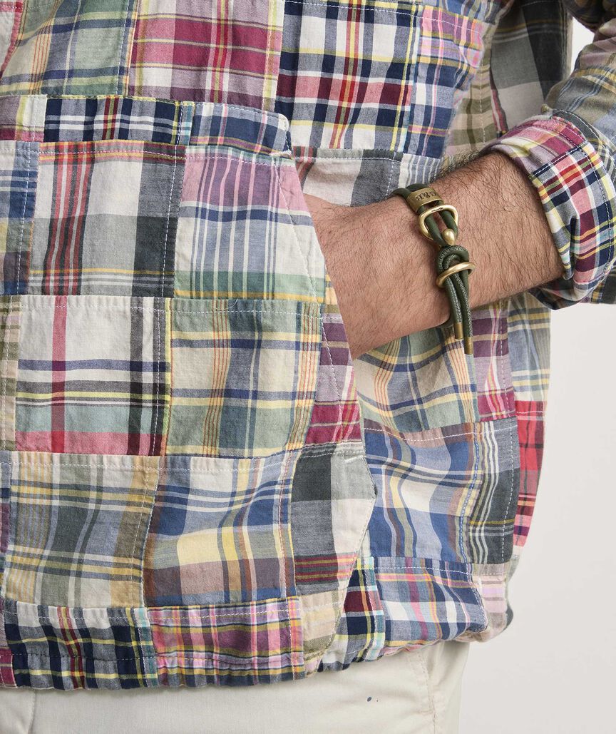 Lived-In Patchwork Anorak