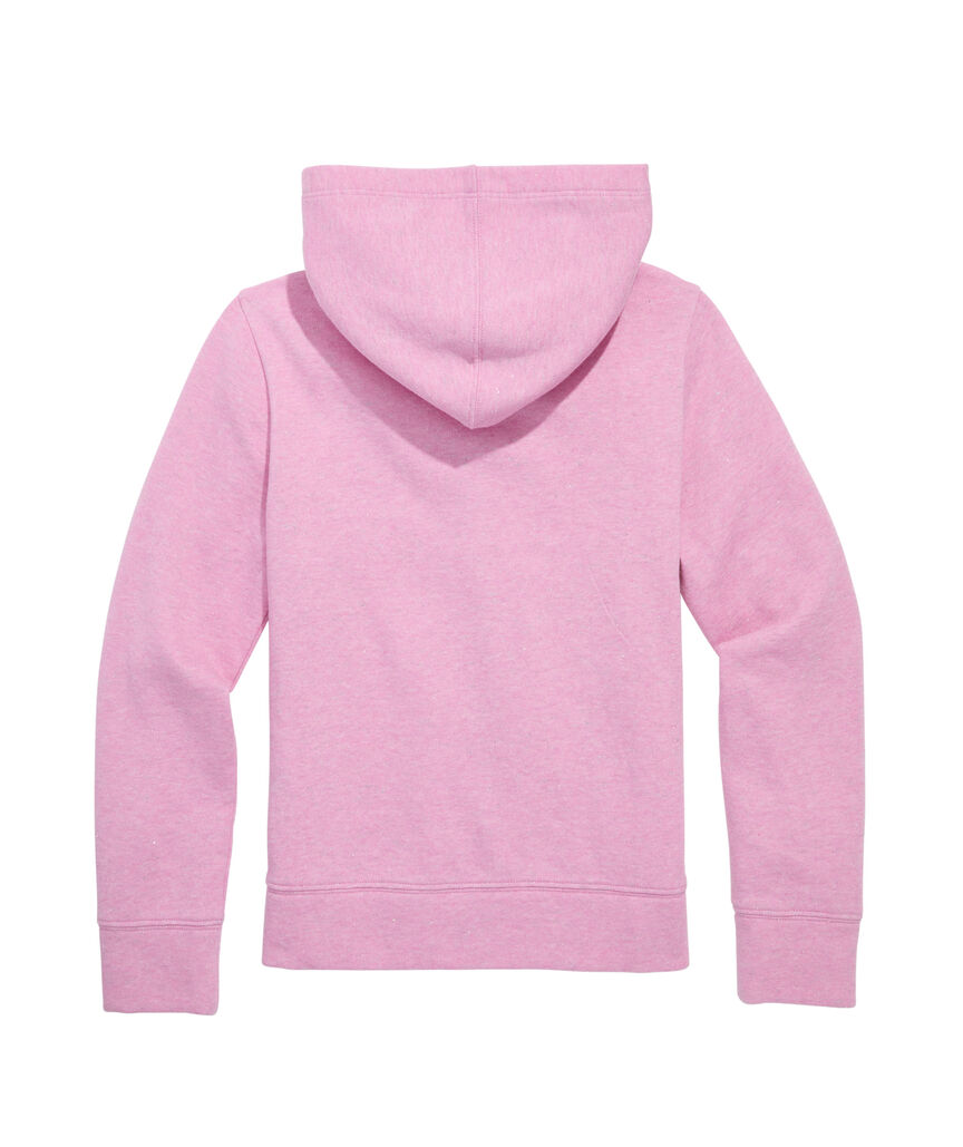 OUTLET Kids' Sparkle Brushed Terry Full Zip Hoodie