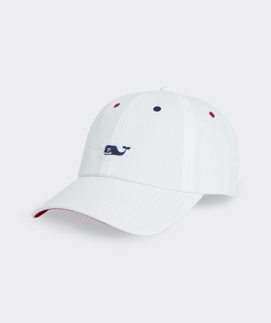 Harbor Seersucker Baseball Hat
