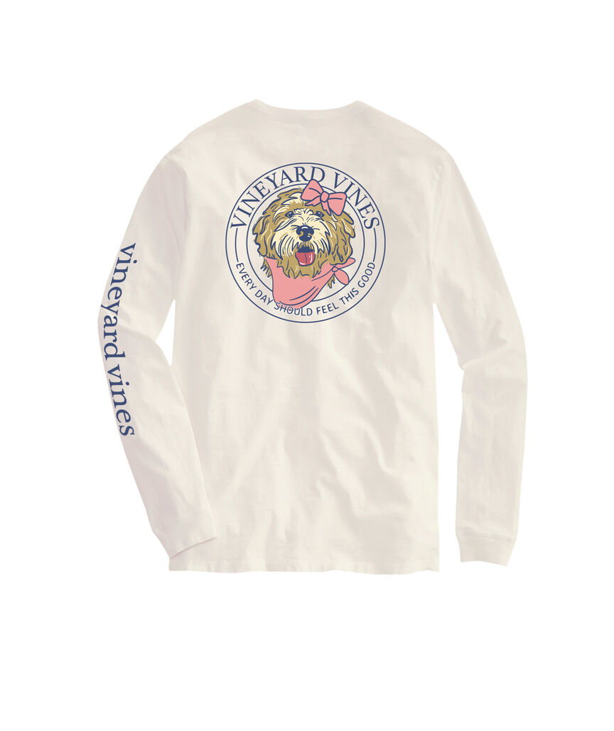 OUTLET Doodle Long-Sleeve Pocket Tee