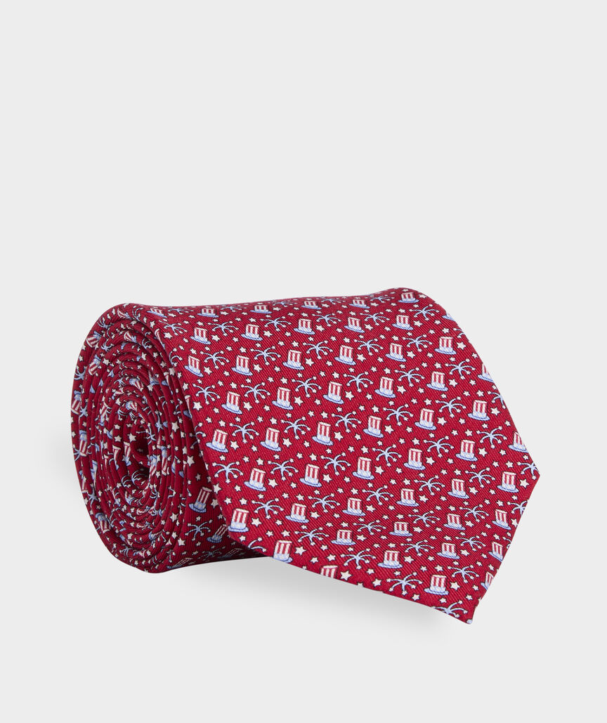 Fourth Of July Silk Tie