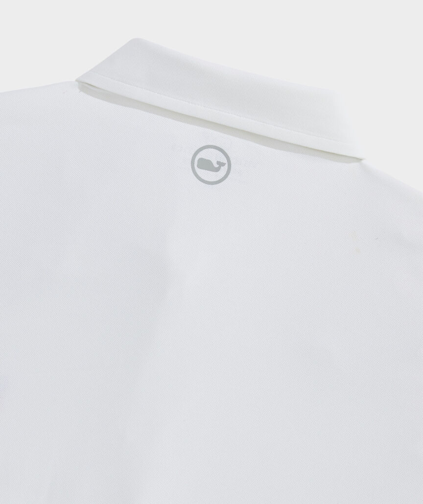 American Flag Performance Lightweight Pique Polo