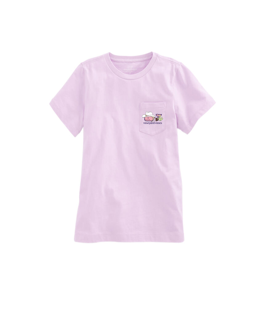 OUTLET Cowgirl Whale Short-Sleeve Pocket Tee