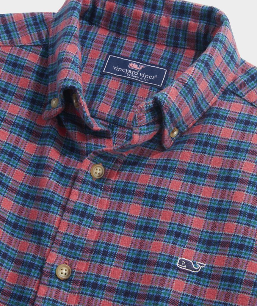 Stretch Flannel Check Shirt