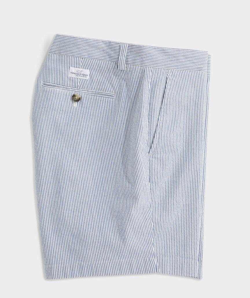 7 Inch Seersucker Breaker Shorts