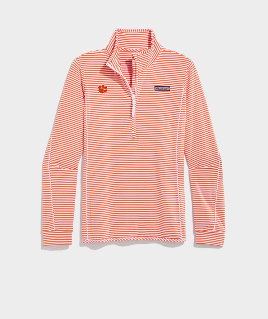 Clemson University Women's Micro Striped Sankaty Shep Shirt®