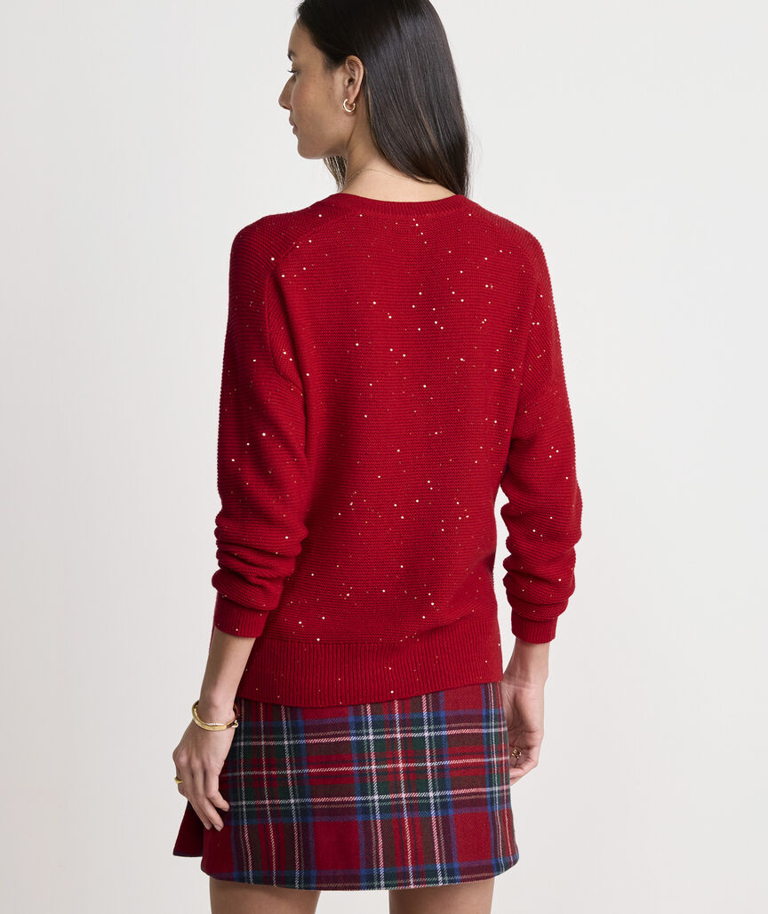 Shine V-Neck Sweater