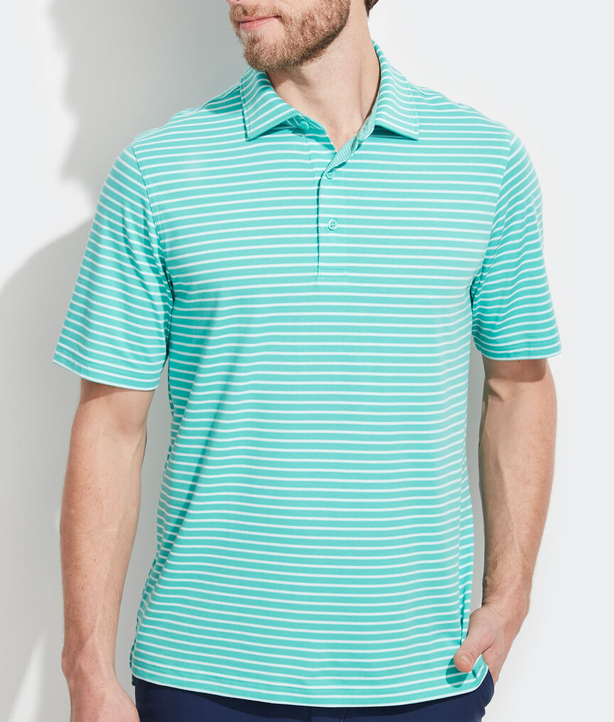 Carmel Cypress Stripe Polo