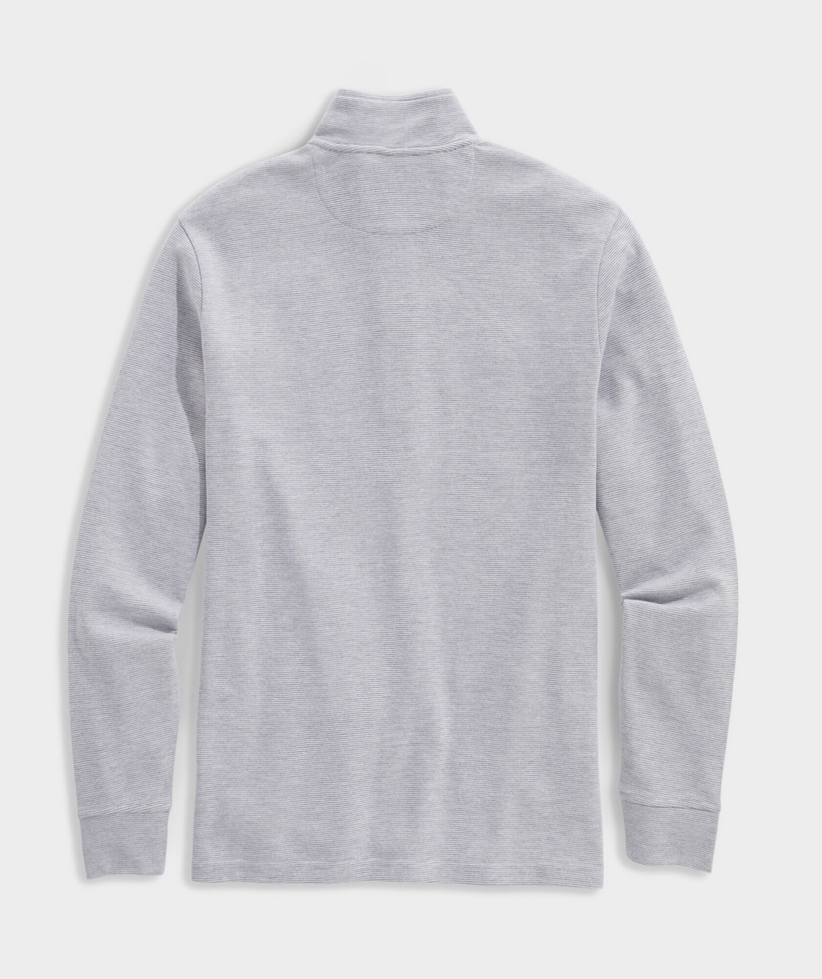 thumbnail image 2 of Vineyard Vines Breton Stripe Saltwater Quarter-Zip, Timber, Large 2 of 11