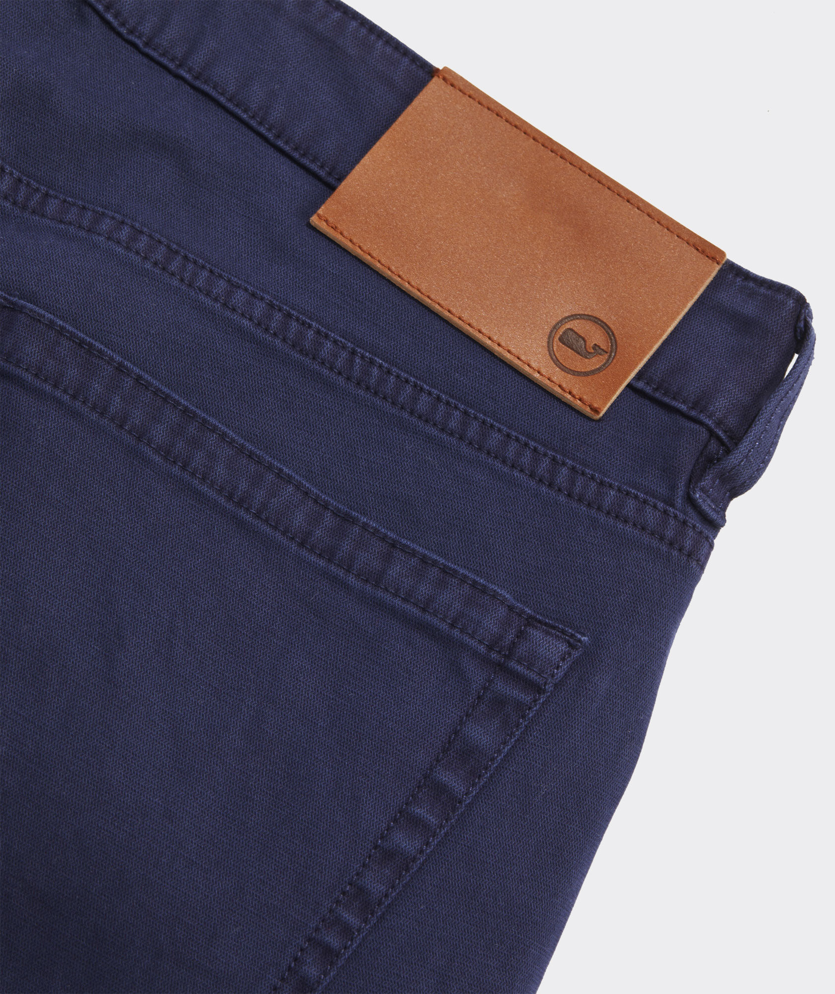 Garment-Dyed Twill 5-Pocket Pants