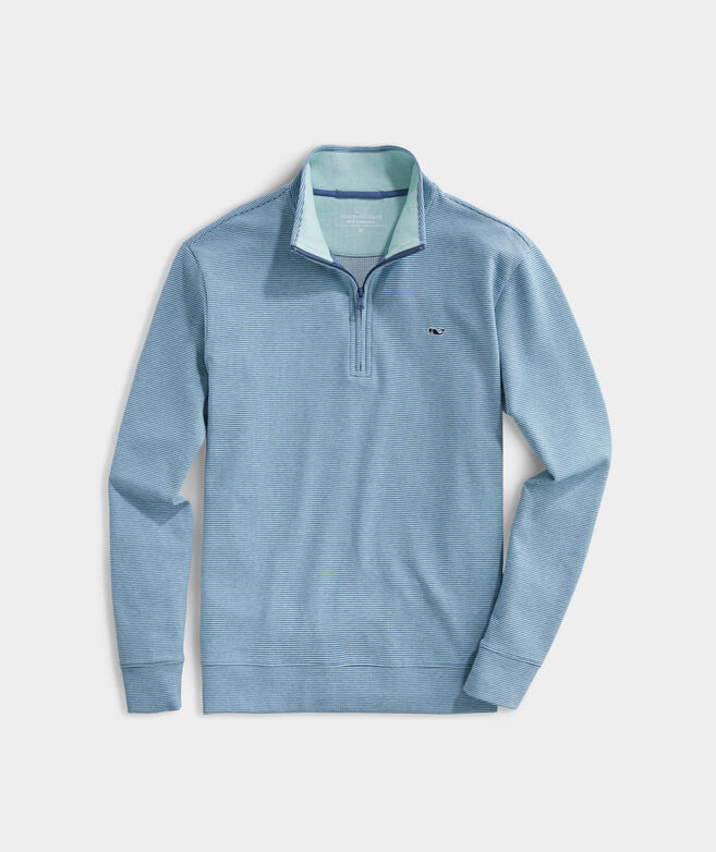 Shop Coopers Town Stripe Saltwater 1 2 Zip Pullover At Vineyard Vines