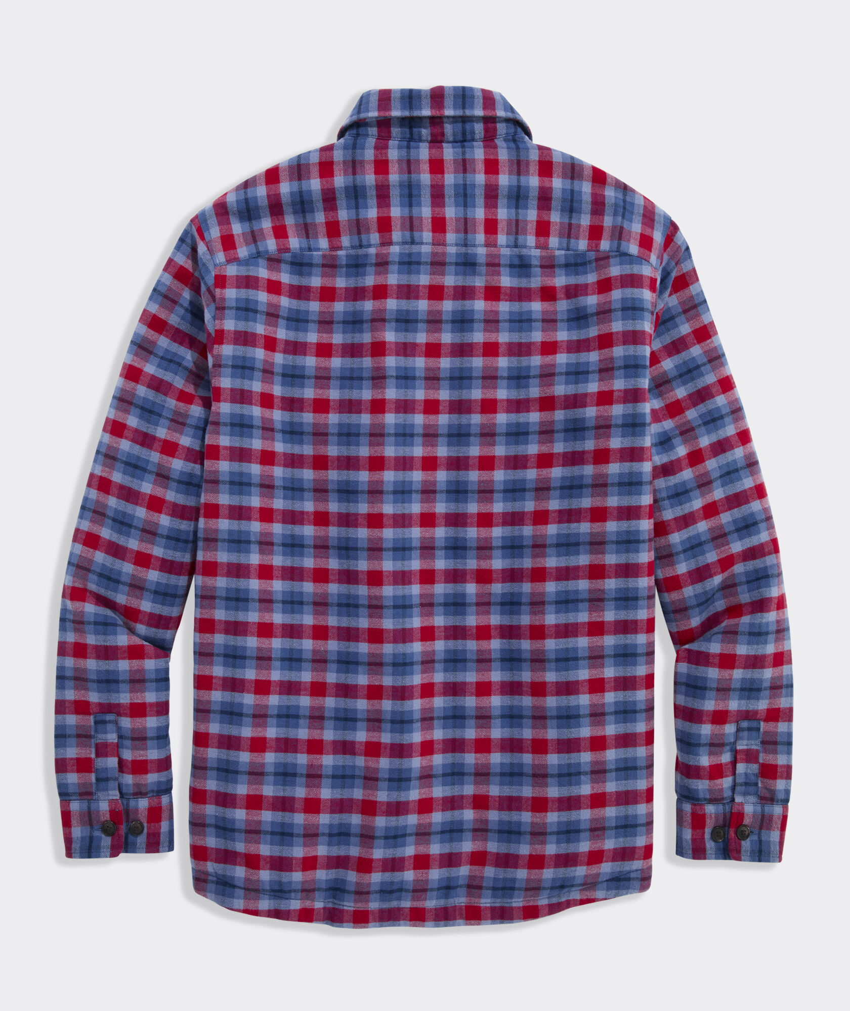 Snowy Pines Flannel Shirt Jacket