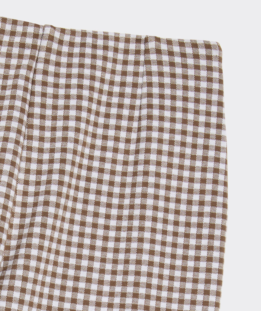 Gingham Peyton Ponte Pants