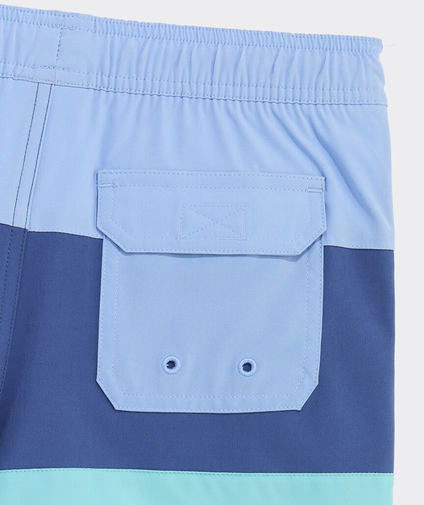 Boys' Colorblock Chappy Swim Trunks