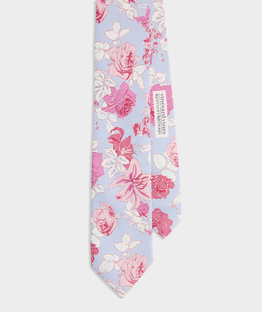 Kentucky Derby Bryndle Rose Silk XL Tie