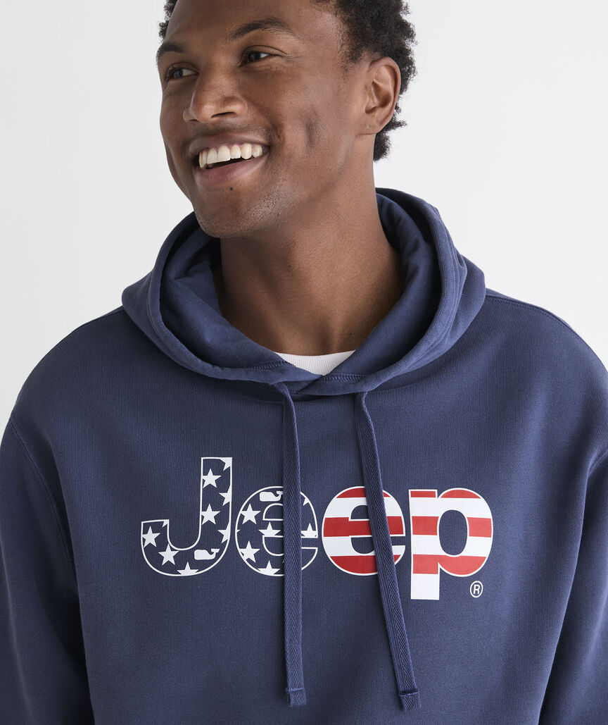 Jeep Collection Americana Surf Terry Hoodie