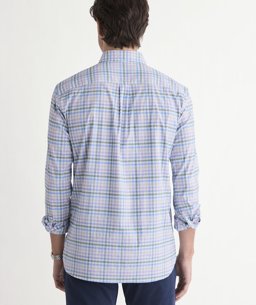 Performance Cotton Tattersall Shirt