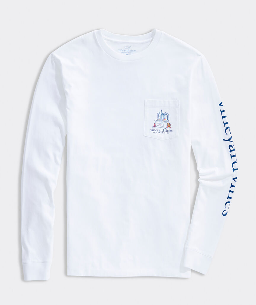 #1 Draft Pick Long-Sleeve Pocket Tee