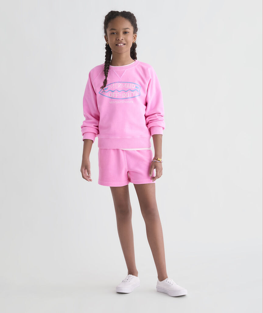 Girls’ Surf Terry Sweatshirt