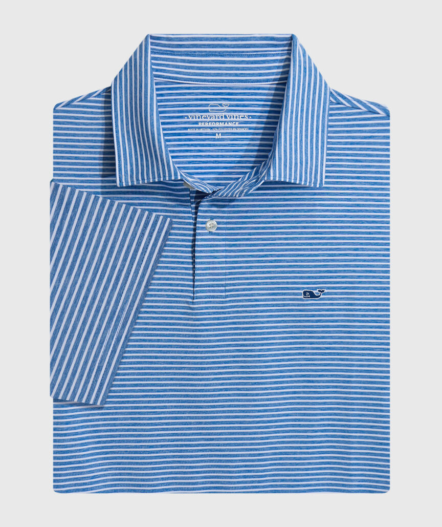 OUTLET Performance Bradley Stripe Polo