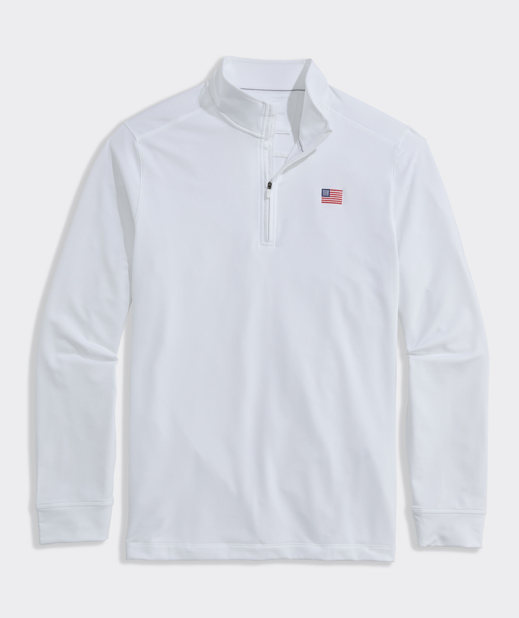 Shop American Flag Performance Clubhouse Quarter-Zip at vineyard vines