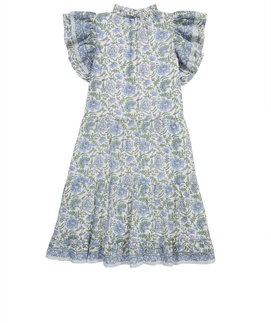 OUTLET Women's Anegada Tiered Ruffle-Sleeve Dress