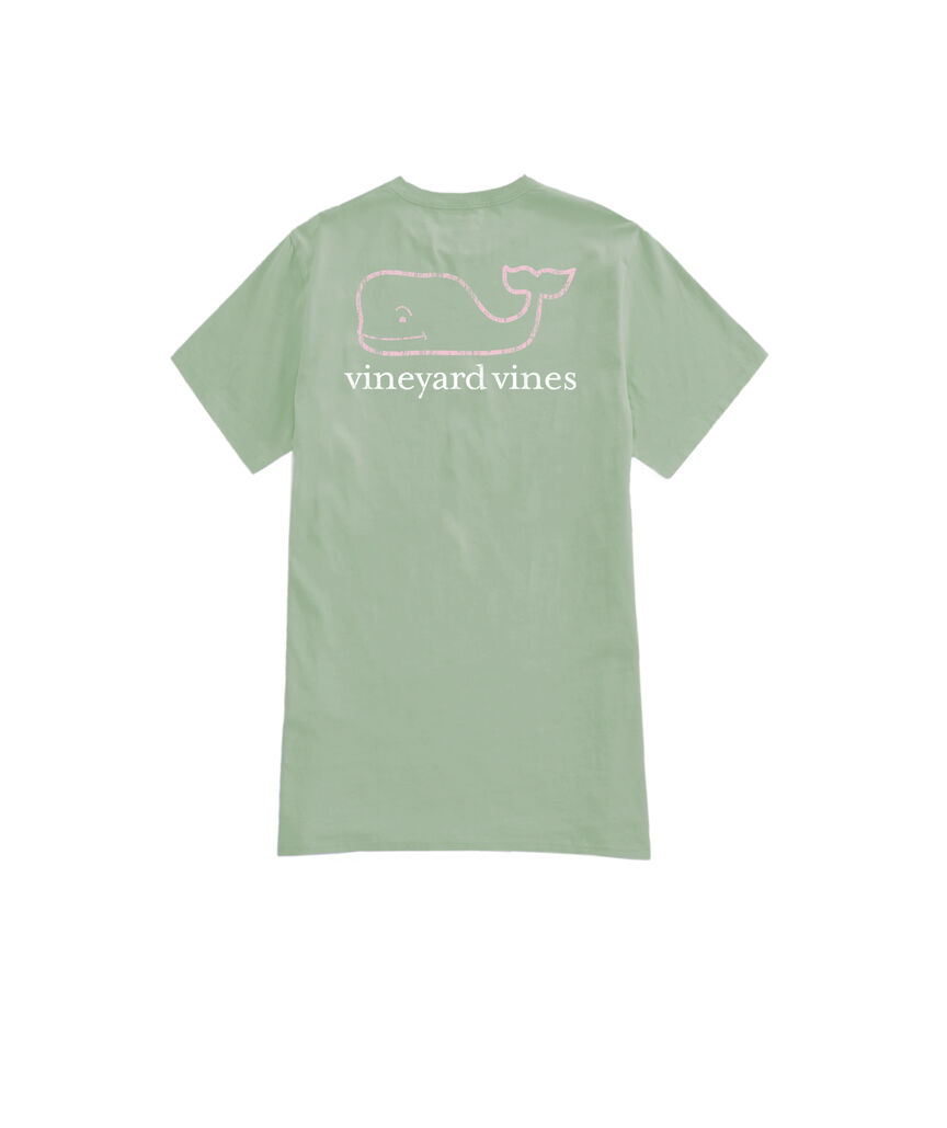 OUTLET Two Tone Vintage Whale Short-Sleeve Pocket Tee