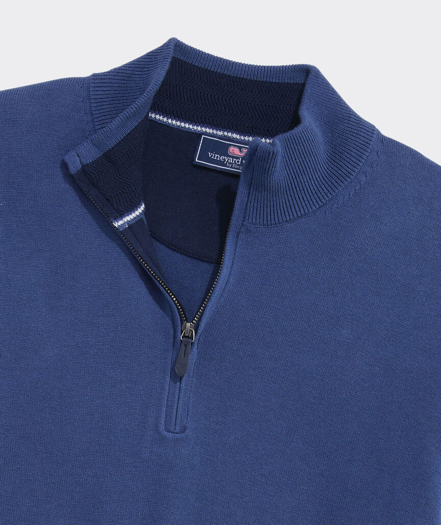 Tipped Boathouse Quarter-Zip
