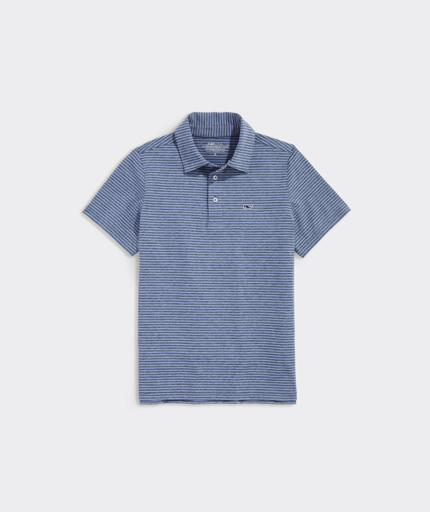 Boys' Performance Bradley Stripe Sankaty Polo