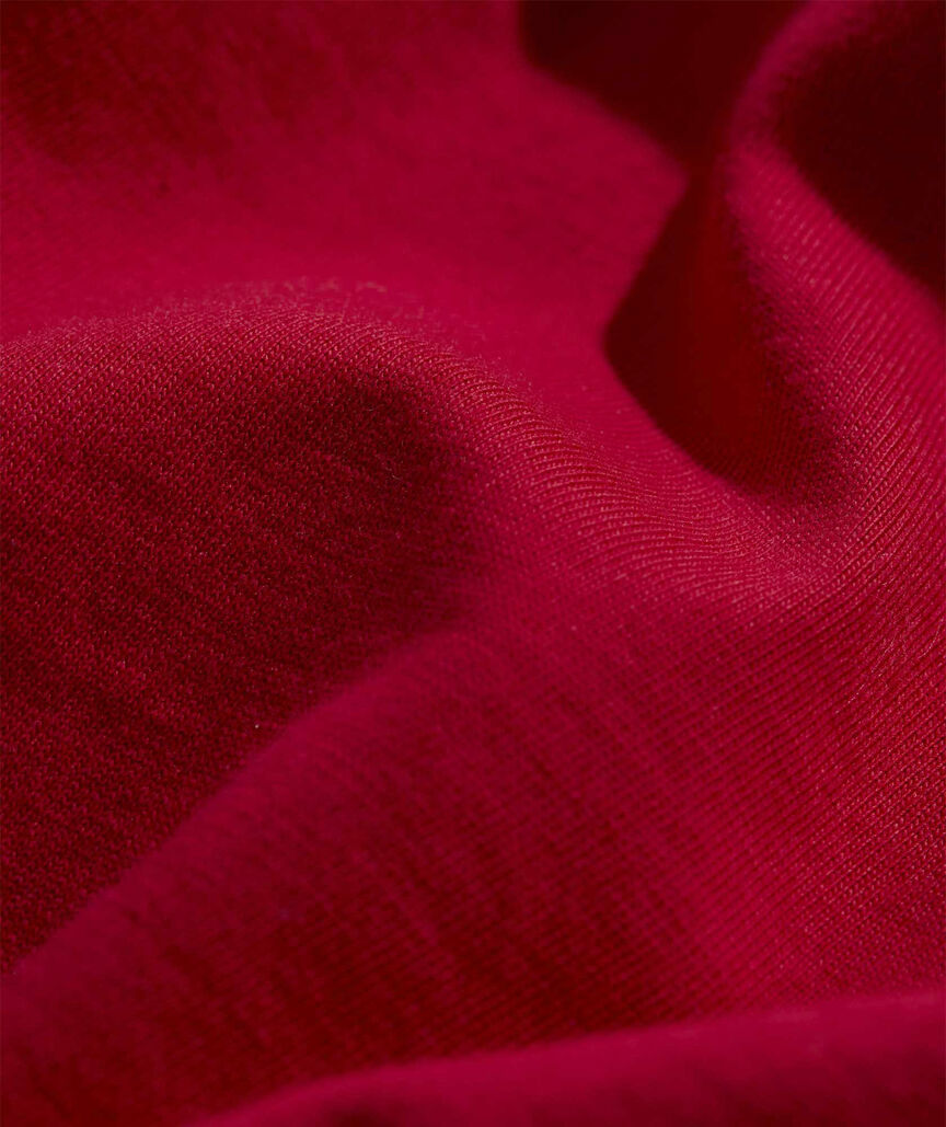 Boys' Flocked Santa Whale Long-Sleeve Pocket Tee