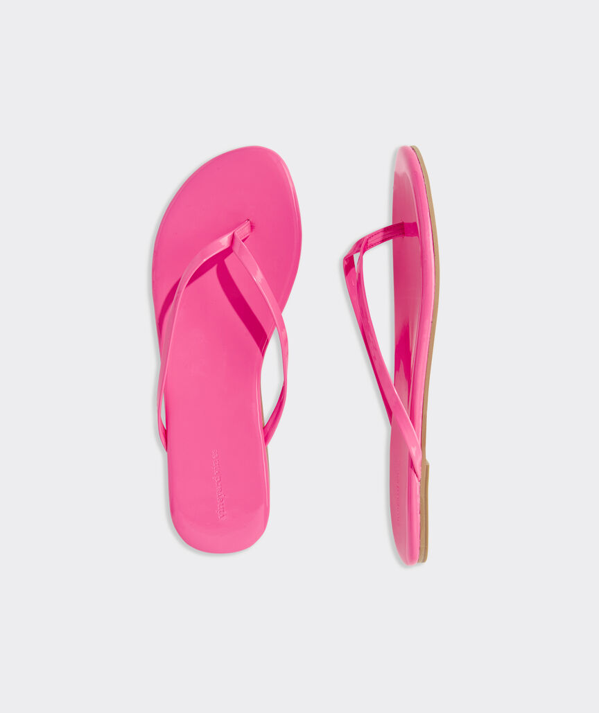 Skinny Strap Flip Flops