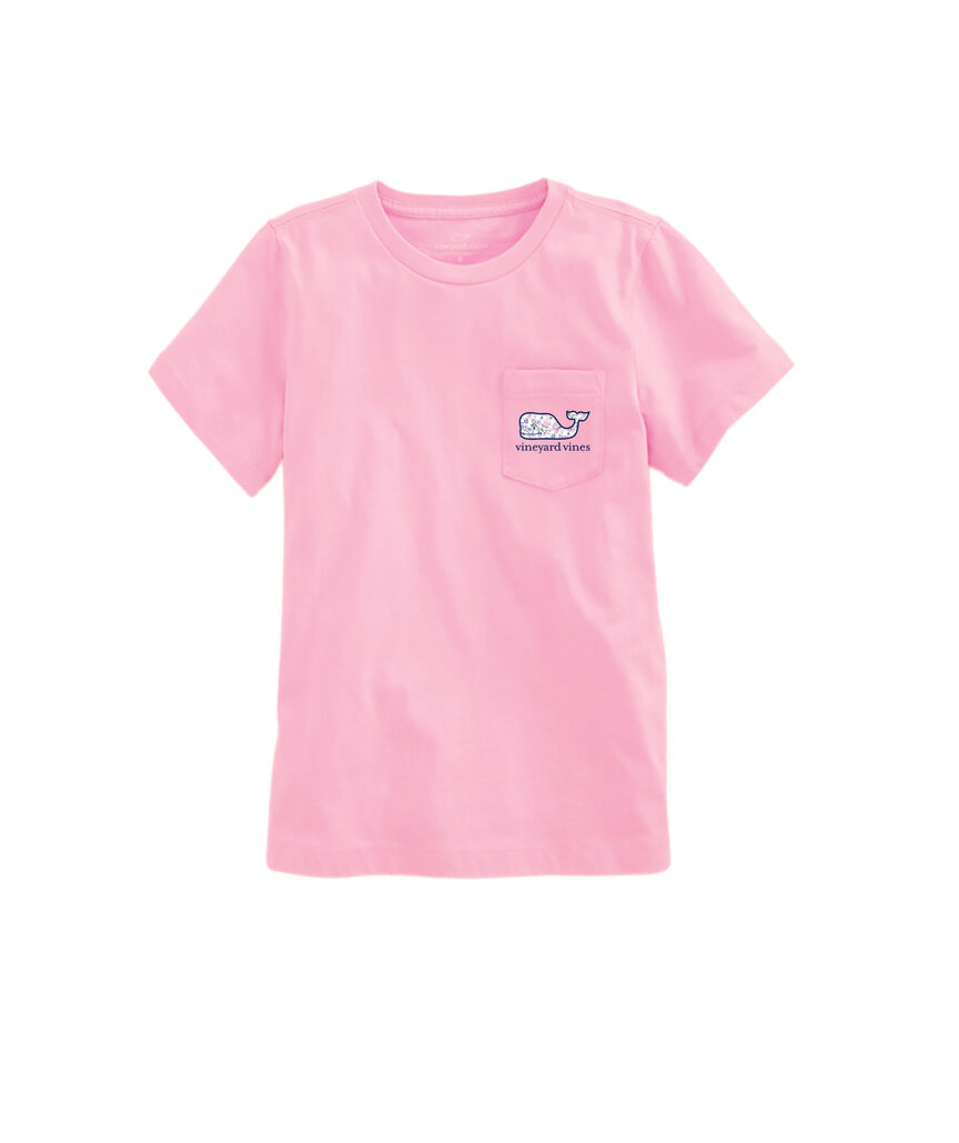 OUTLET Thalia Floral Whale Short-Sleeve Pocket Tee