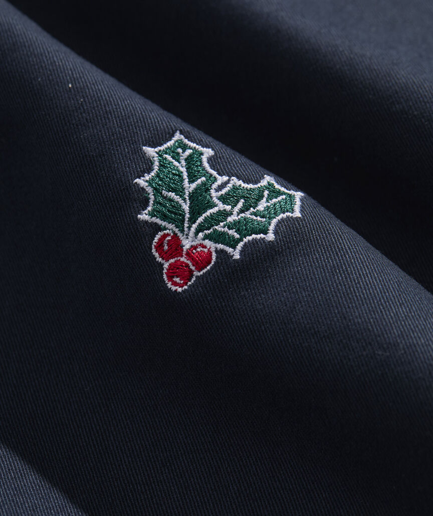 Holly Jolly Embroidered Blazer