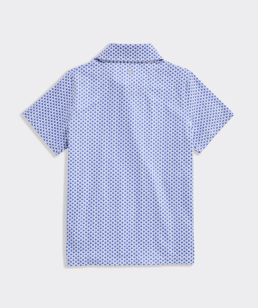 Boys' Printed Sankaty Performance Polo