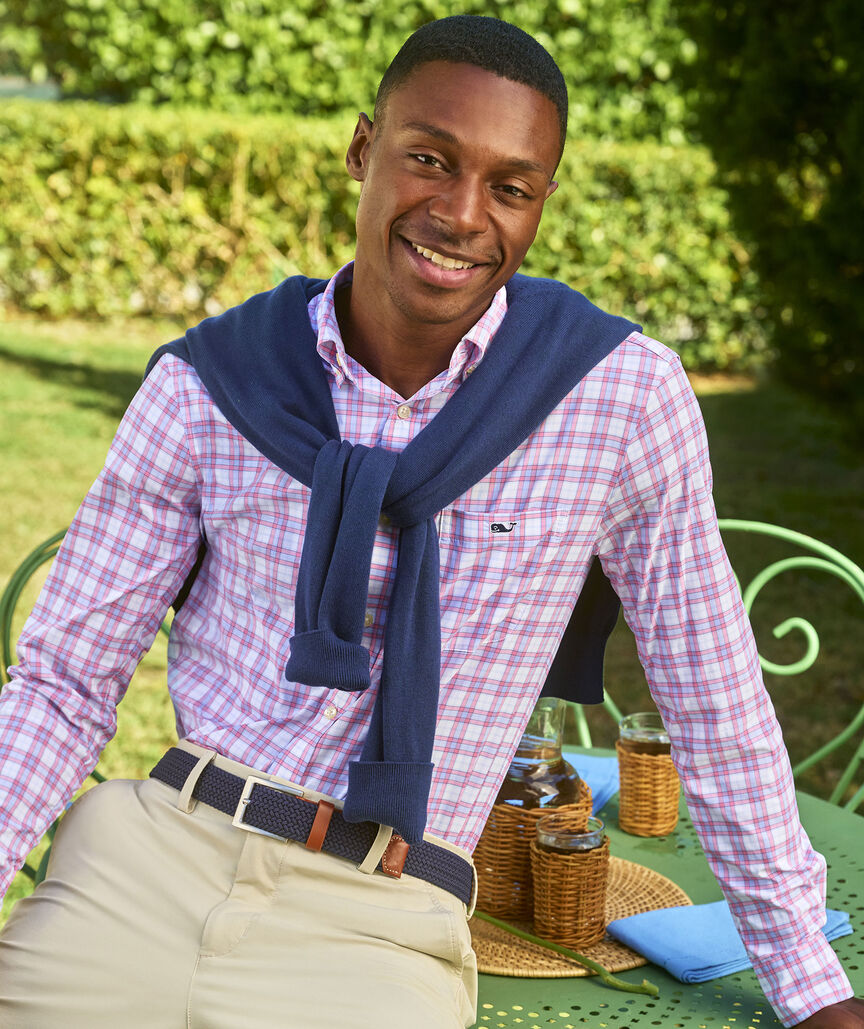 Performance Seascape Plaid Featherweight Shirt