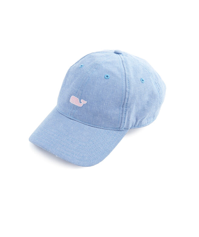 Shop Womens Chambray Baseball Hat at vineyard vines