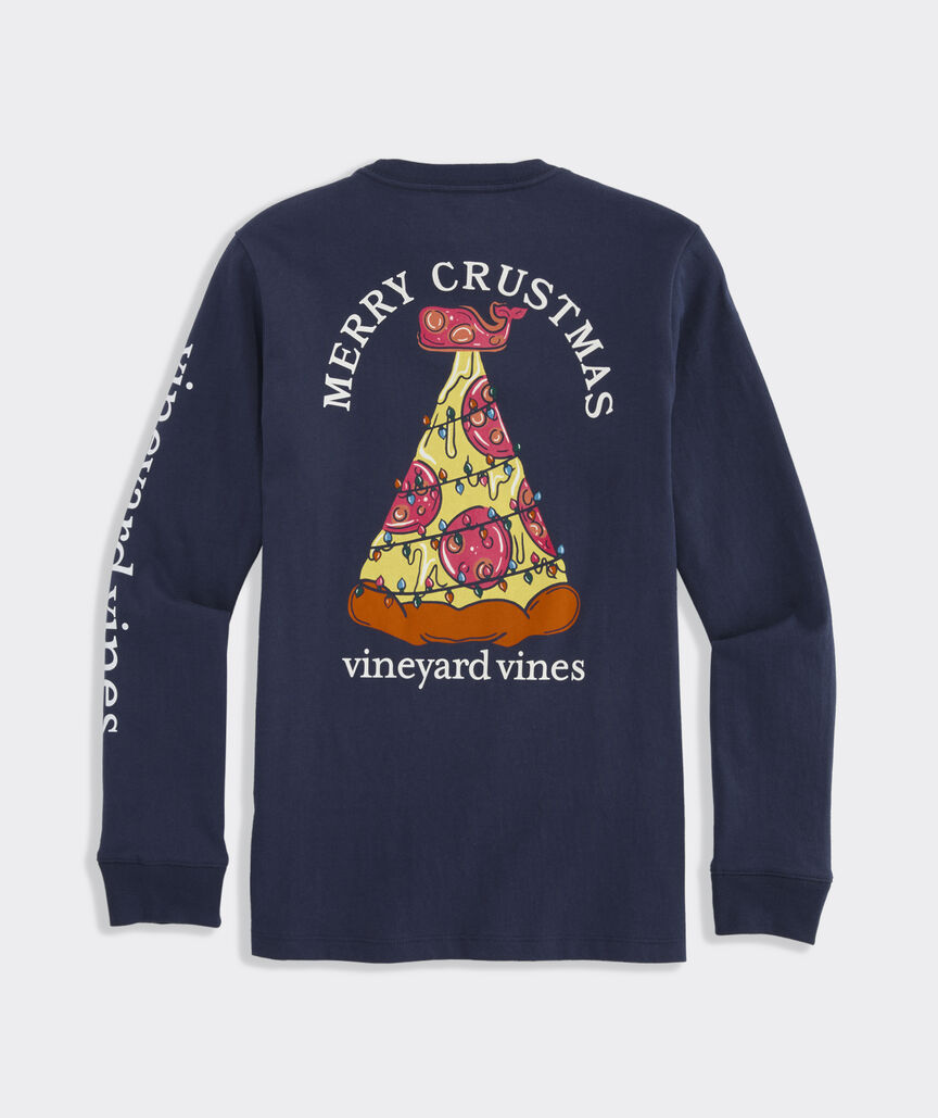 Boys' Merry CRUSTmas Long-Sleeve Pocket Tee