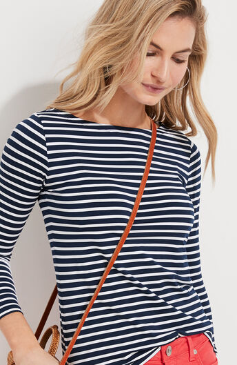 Striped Sankaty 1/2-Zip Pullover