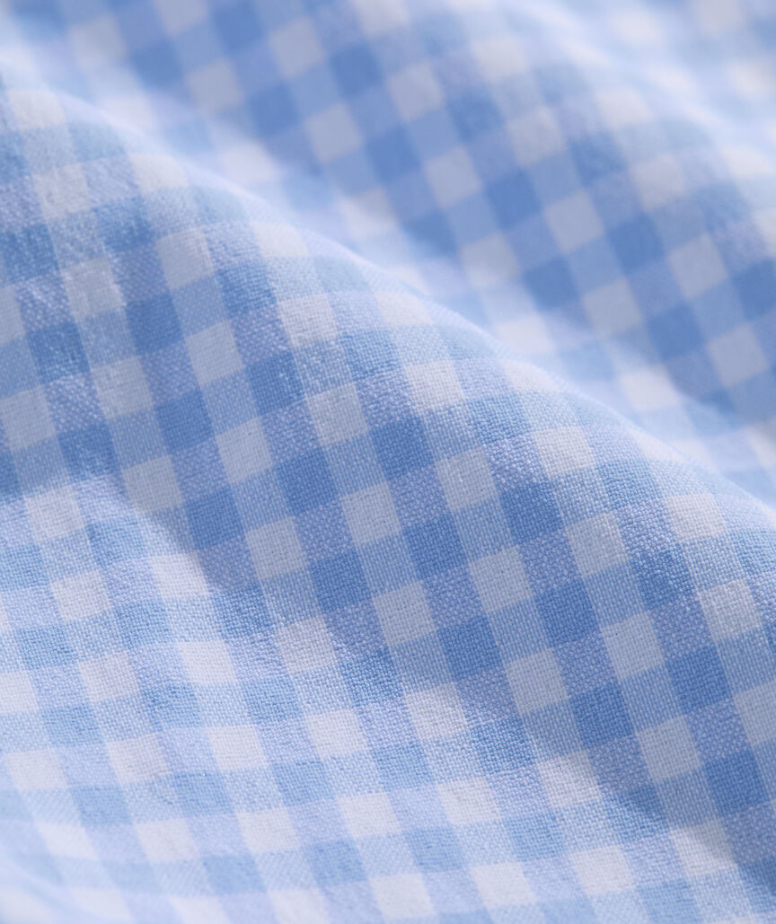 Performance Coral Reef Gingham Featherweight Shirt