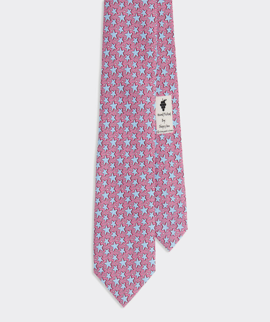 Starfish Silk Tie