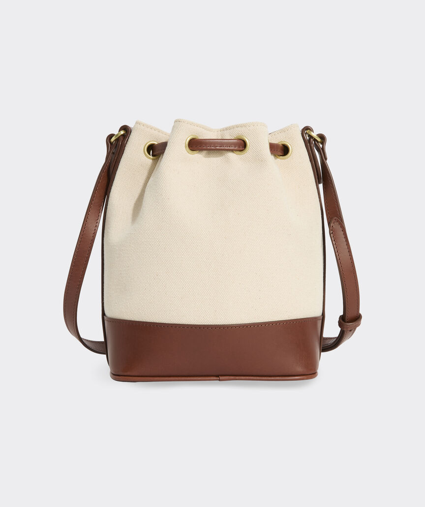Leather Bucket Bag