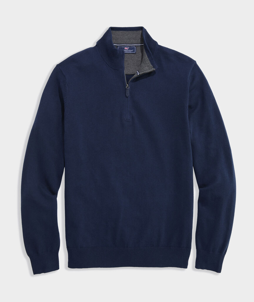 Tipped Boathouse Quarter-Zip