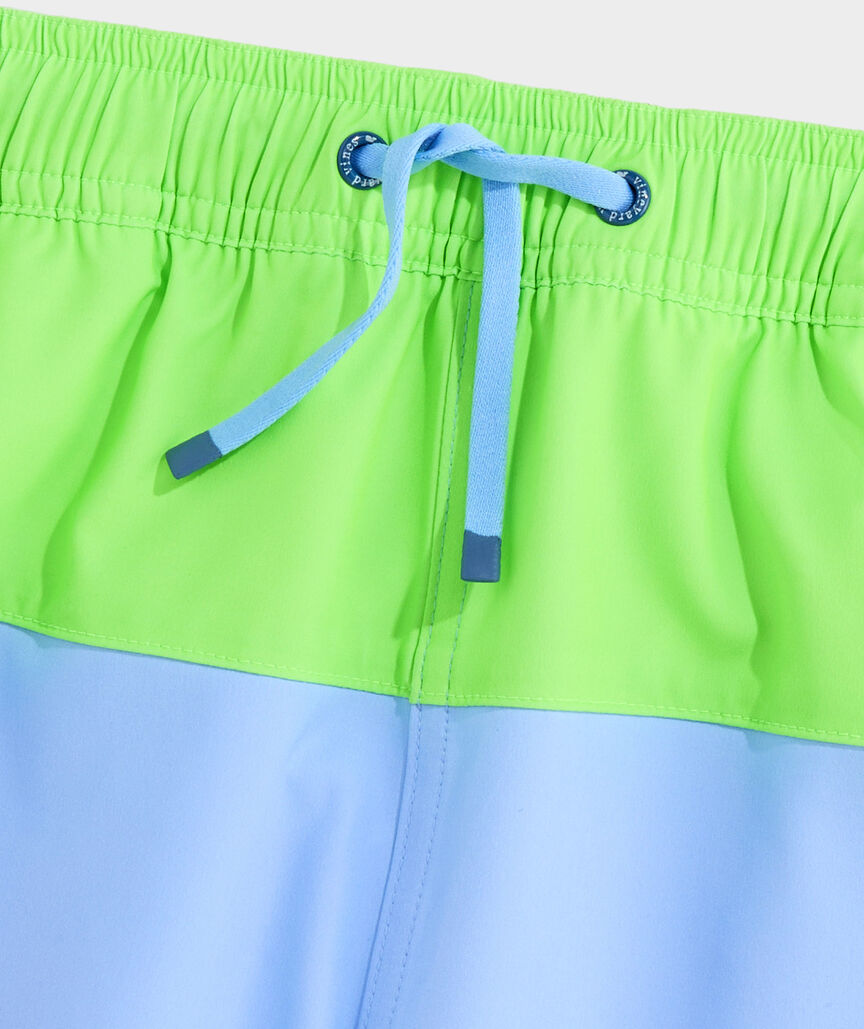 Boys' Colorblock Chappy Swim Trunks