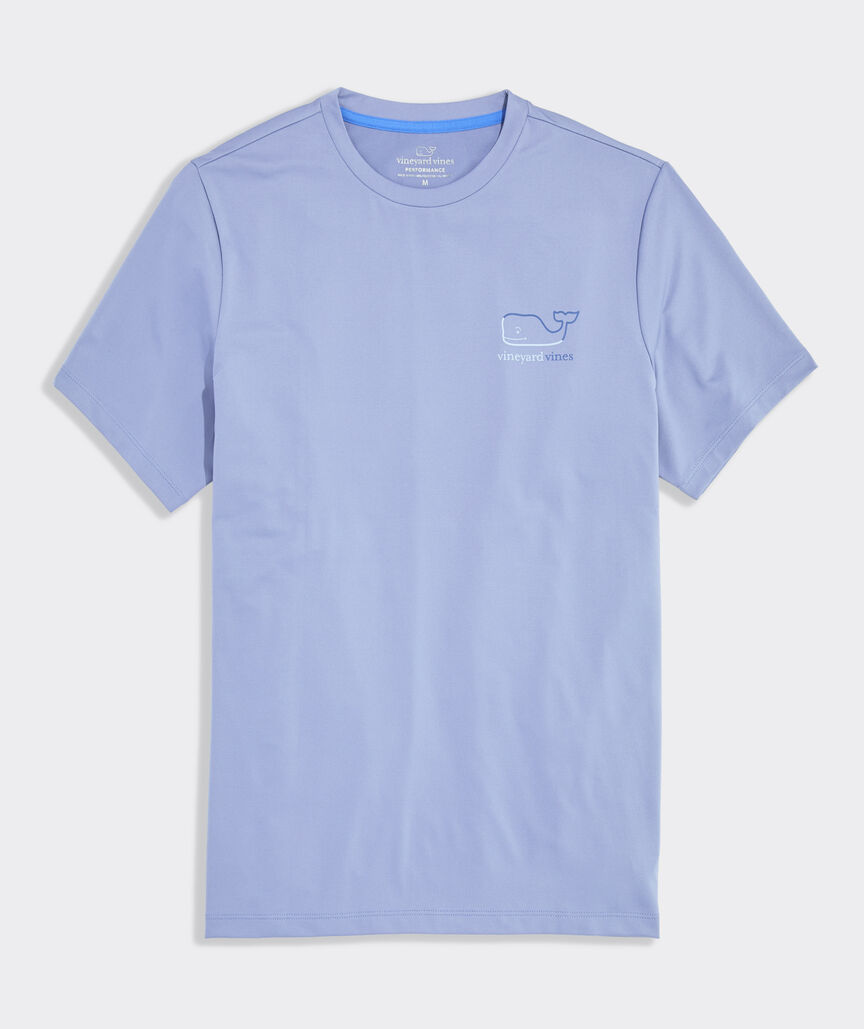 Performance Burgee Whale Short-Sleeve Harbor Tee