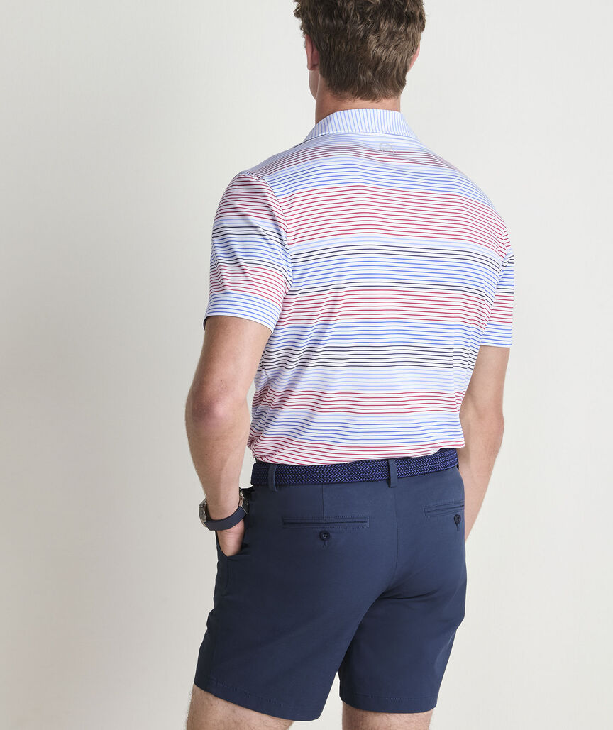 Performance Harborview Stripe Sankaty Polo