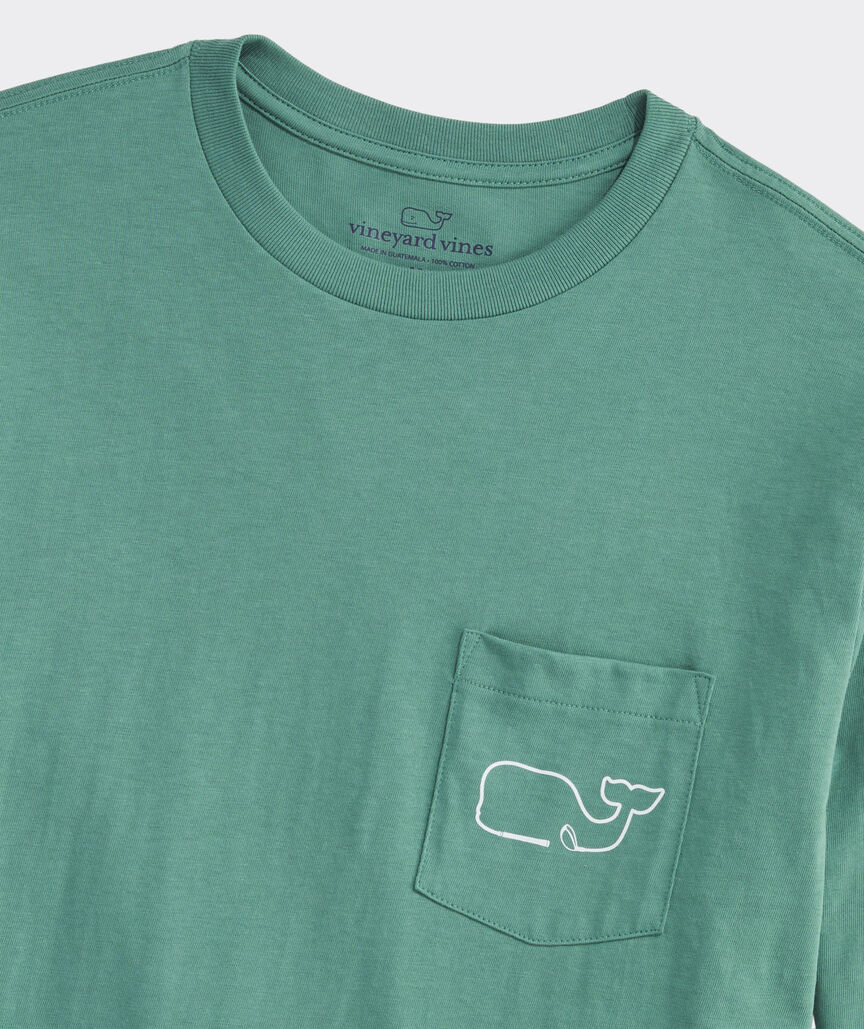 Golf Club Whale Long-Sleeve Pocket Tee