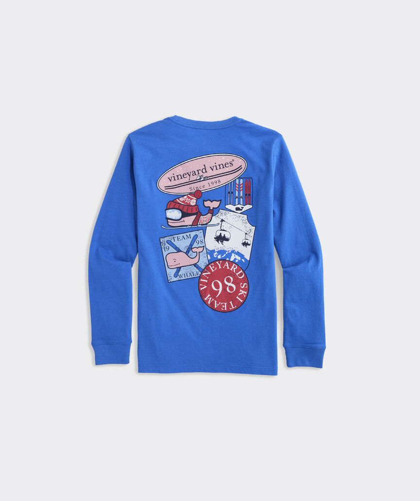 Vineyard Vines Returns Free Shop Boys Ski Patches Long-Sleeve