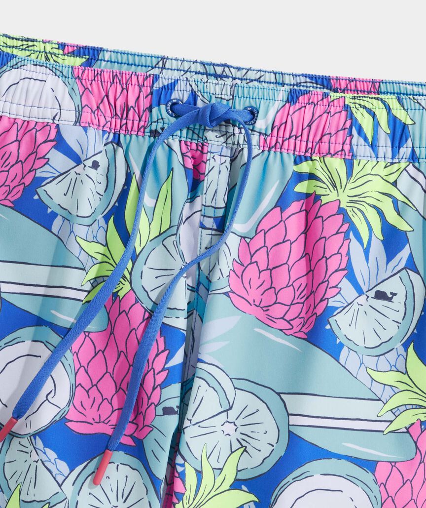 5 Inch Printed Chappy Swim Trunks